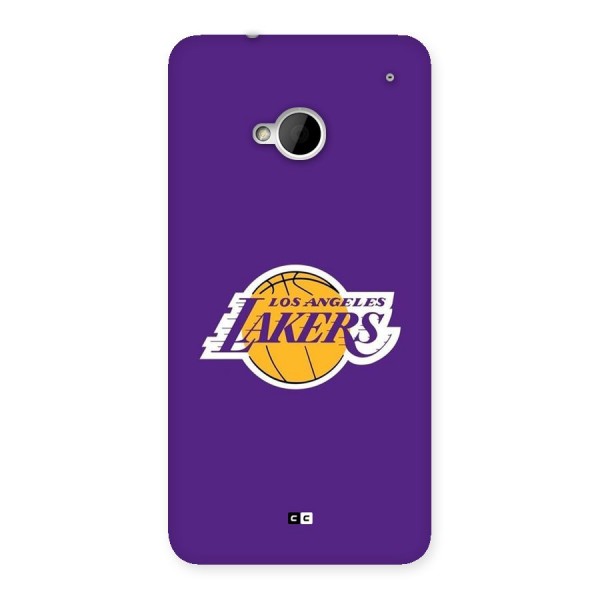 Lakers Angles Back Case for One M7 (Single Sim)