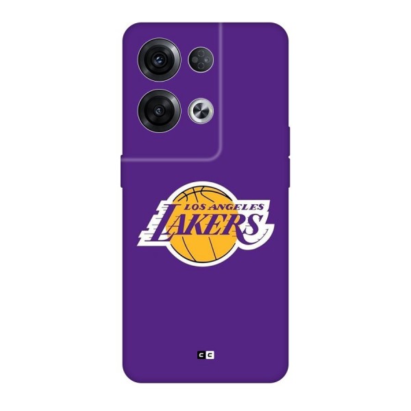 Lakers Angles Back Case for Oppo Reno8 Pro 5G