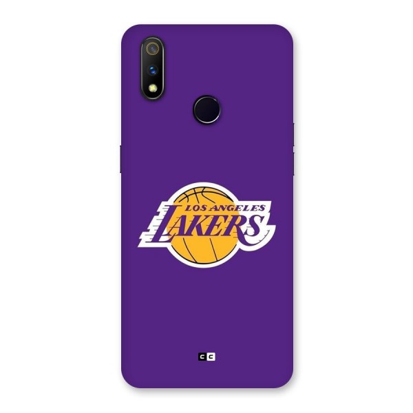 Lakers Angles Back Case for Realme 3 Pro
