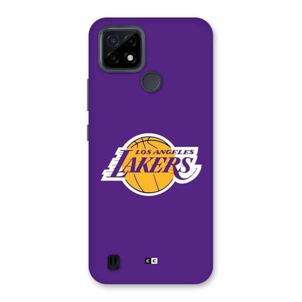 Lakers Angles Back Case for Realme C21