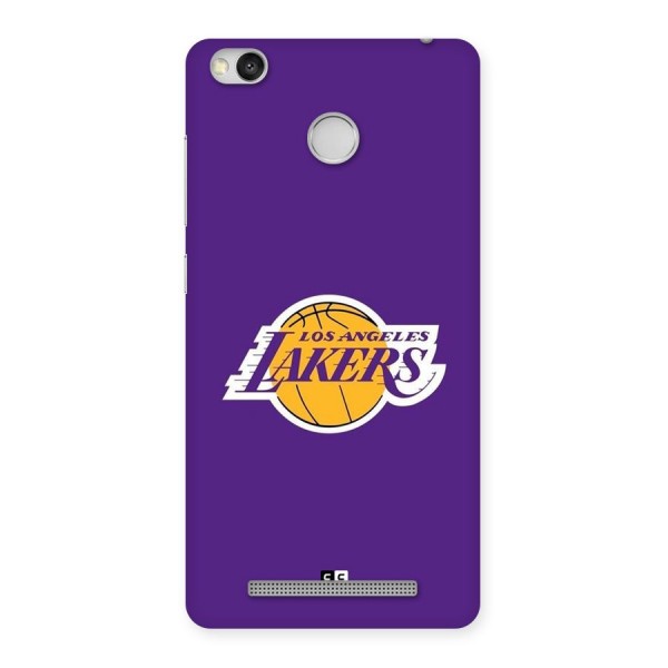 Lakers Angles Back Case for Redmi 3S Prime