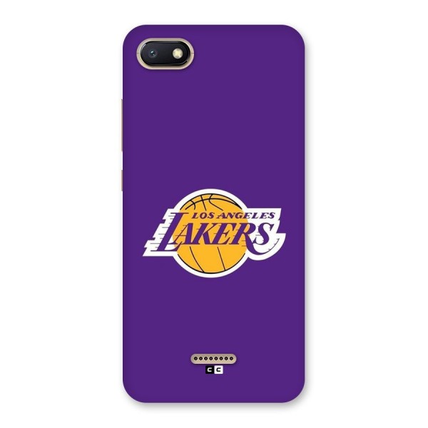 Lakers Angles Back Case for Redmi 6A