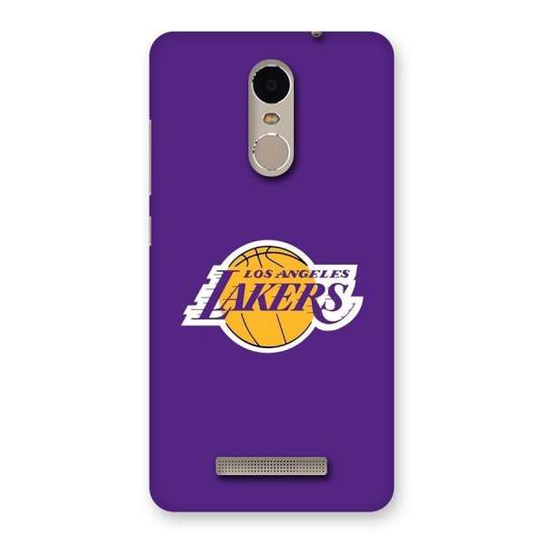 Lakers Angles Back Case for Redmi Note 3
