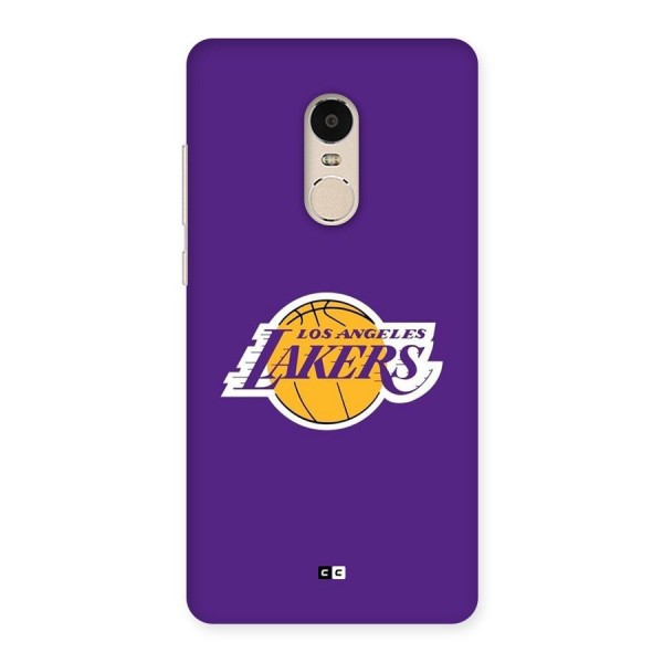 Lakers Angles Back Case for Redmi Note 4