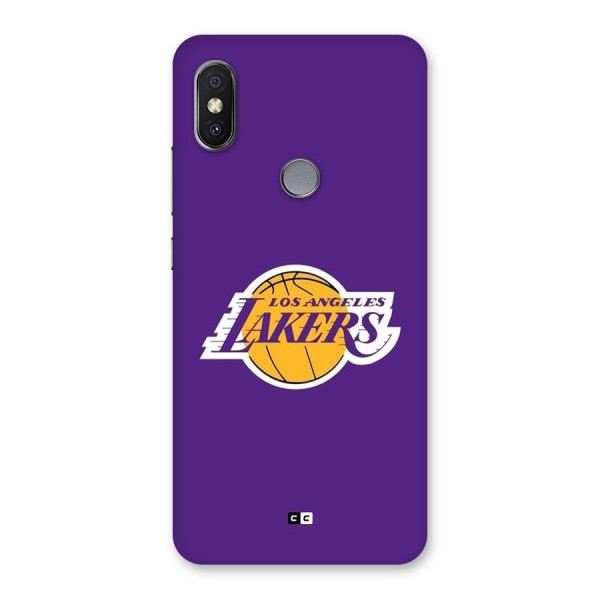 Lakers Angles Back Case for Redmi Y2