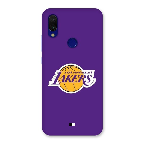 Lakers Angles Back Case for Redmi Y3