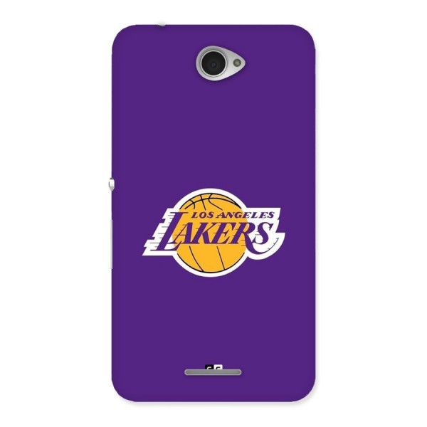 Lakers Angles Back Case for Xperia E4
