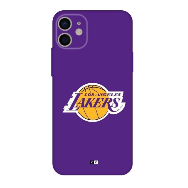 Lakers Angles Back Case for iPhone 11