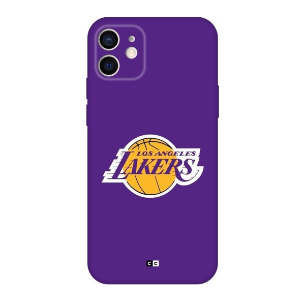 Lakers Angles Back Case for iPhone 12