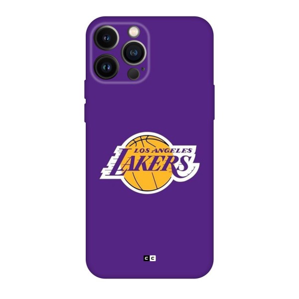 Lakers Angles Back Case for iPhone 13 Pro Max