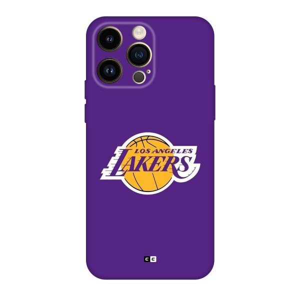 Lakers Angles Back Case for iPhone 14 Pro Max