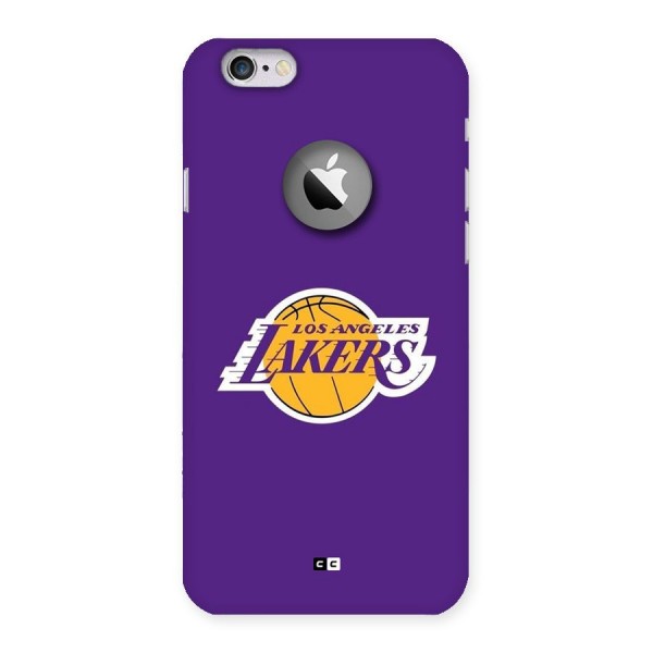 Lakers Angles Back Case for iPhone 6 Logo Cut