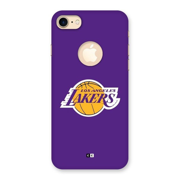 Lakers Angles Back Case for iPhone 7 Logo Cut
