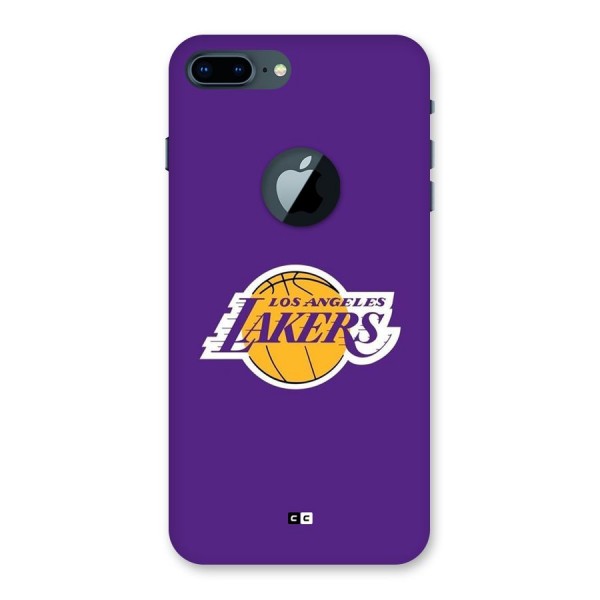 Lakers Angles Back Case for iPhone 7 Plus Logo Cut
