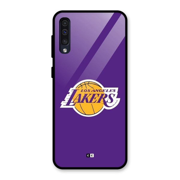 Lakers Angles Glass Back Case for Galaxy A30s