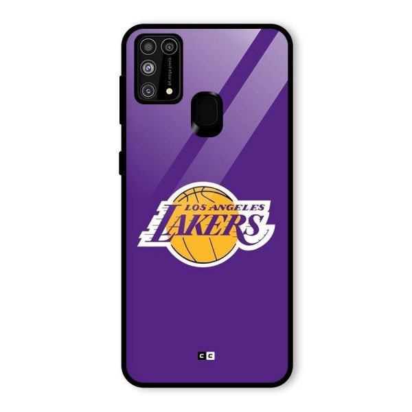 Lakers Angles Glass Back Case for Galaxy F41