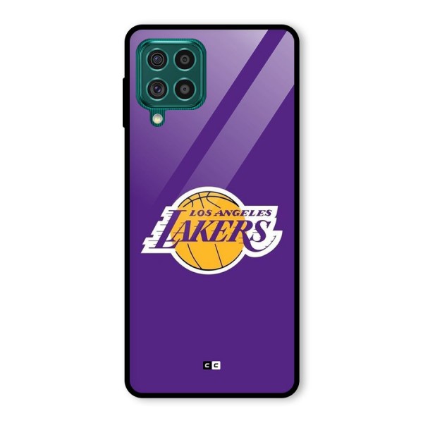 Lakers Angles Glass Back Case for Galaxy F62