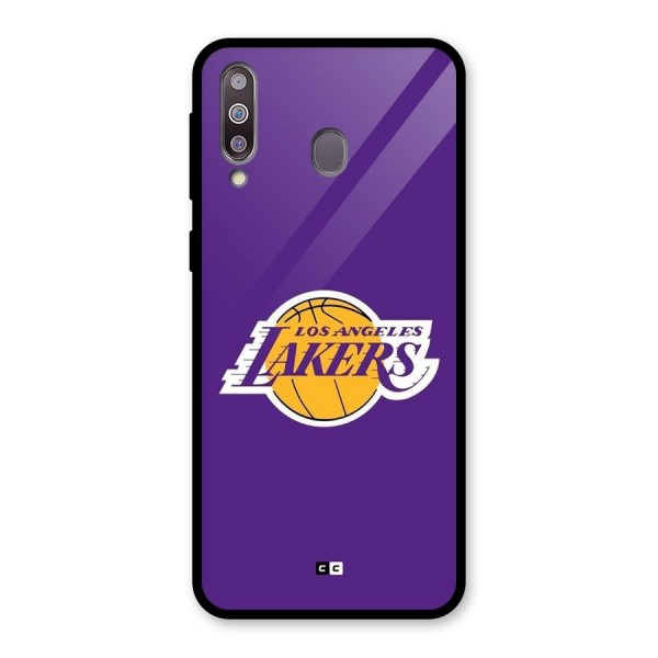 Lakers Angles Glass Back Case for Galaxy M30