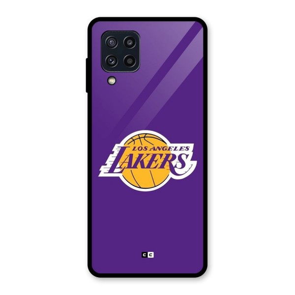 Lakers Angles Glass Back Case for Galaxy M32