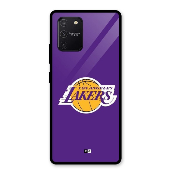 Lakers Angles Glass Back Case for Galaxy S10 Lite