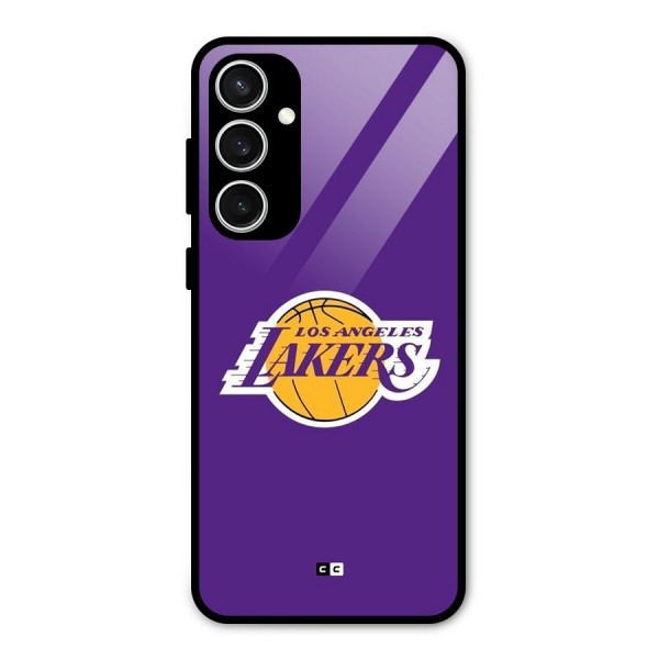 Lakers Angles Glass Back Case for Galaxy S23 FE