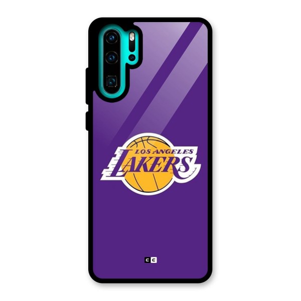 Lakers Angles Glass Back Case for Huawei P30 Pro