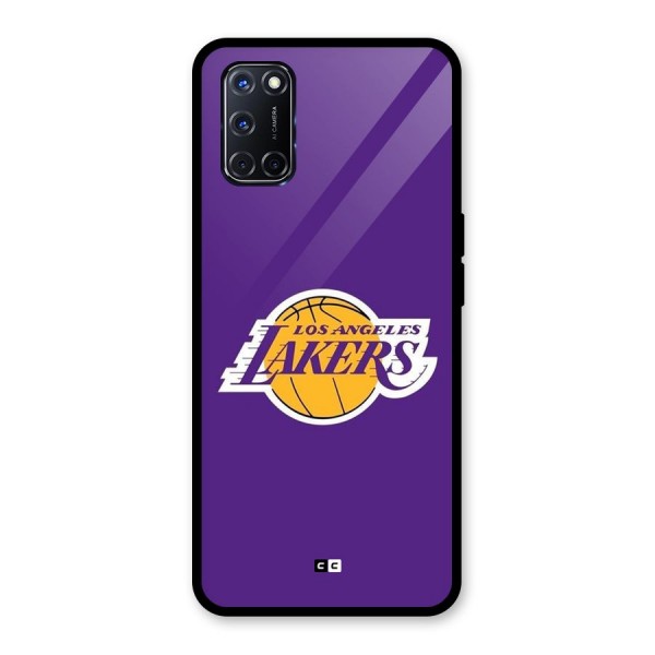 Lakers Angles Glass Back Case for Oppo A52