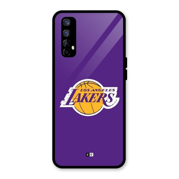 Lakers Angles Glass Back Case for Realme 7