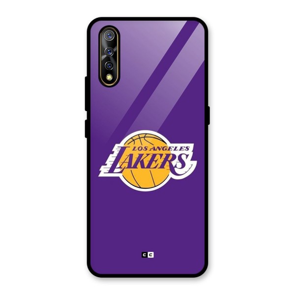 Lakers Angles Glass Back Case for Vivo S1