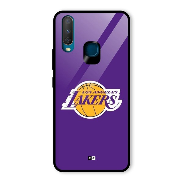 Lakers Angles Glass Back Case for Vivo Y12