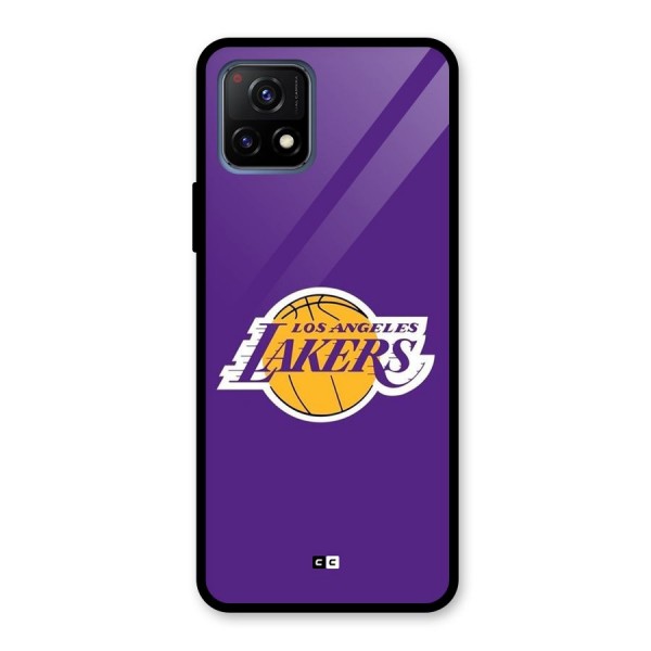 Lakers Angles Glass Back Case for Vivo Y72 5G