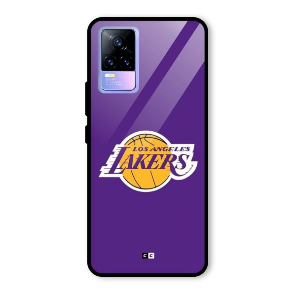 Lakers Angles Glass Back Case for Vivo Y73
