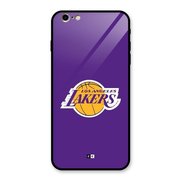 Lakers Angles Glass Back Case for iPhone 6 Plus 6S Plus