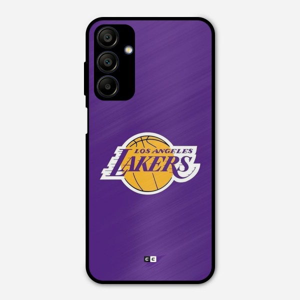 Lakers Angles Metal Back Case for Galaxy A15 5G