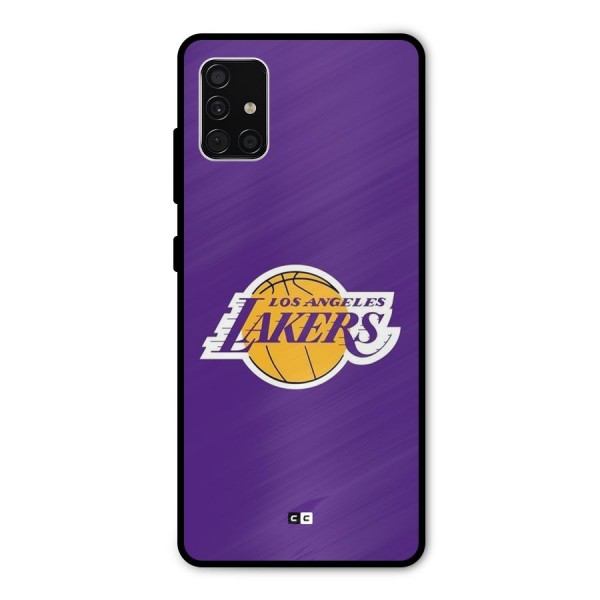 Lakers Angles Metal Back Case for Galaxy A51
