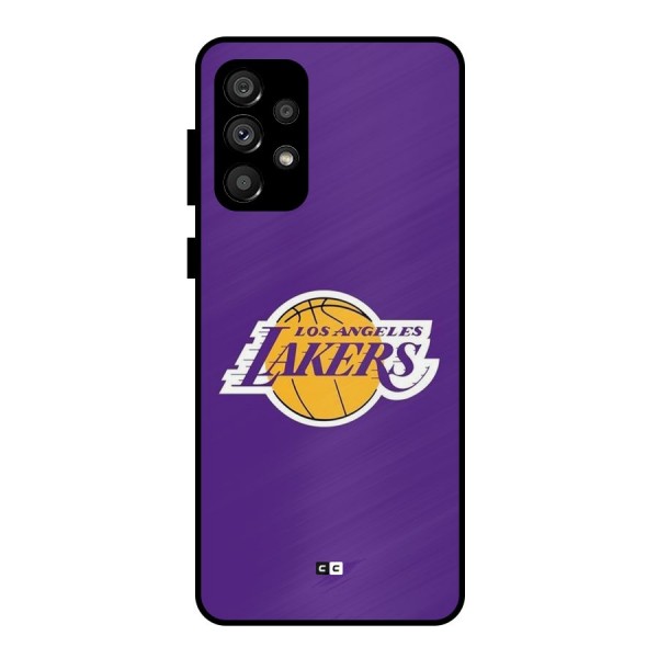 Lakers Angles Metal Back Case for Galaxy A73 5G