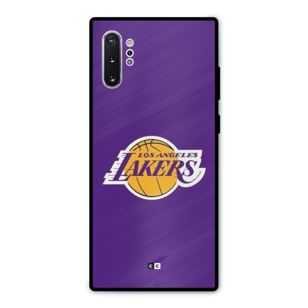 Lakers Angles Metal Back Case for Galaxy Note 10 Plus