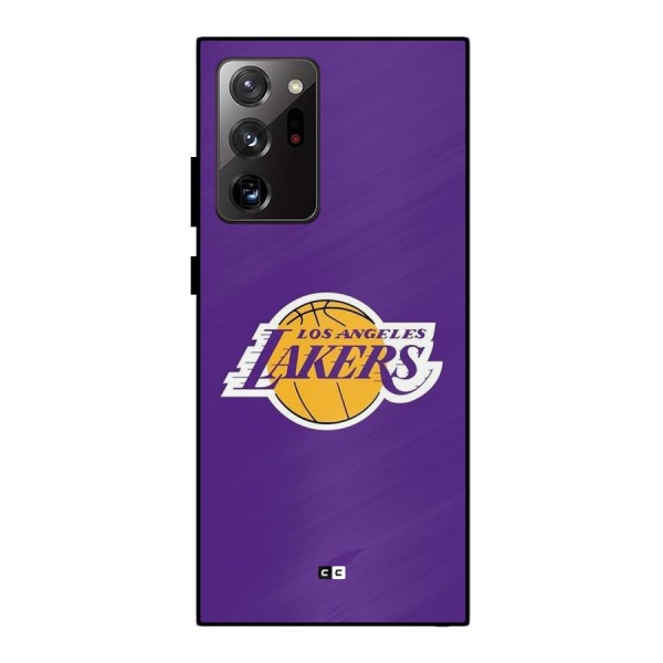 Lakers Angles Metal Back Case for Galaxy Note 20 Ultra