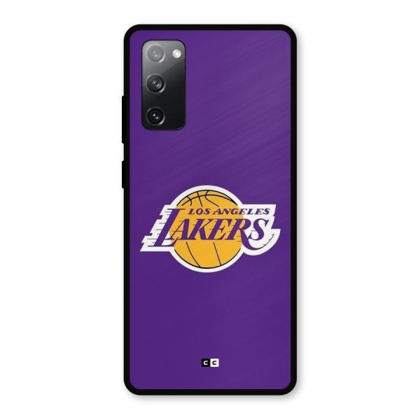 Lakers Angles Metal Back Case for Galaxy S20 FE 5G