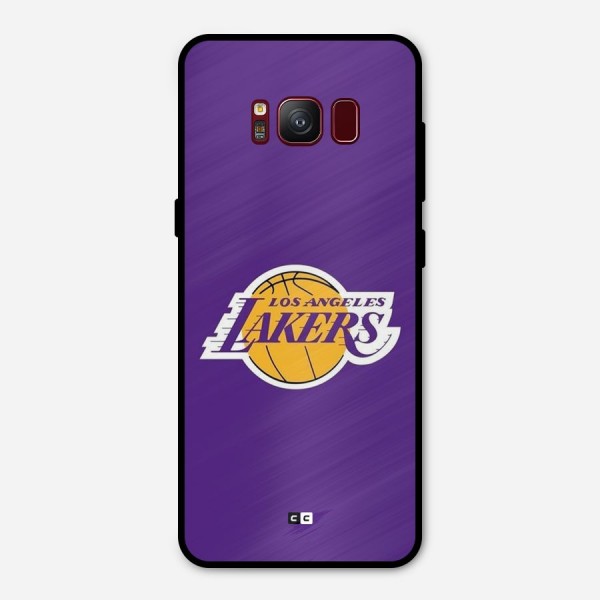 Lakers Angles Metal Back Case for Galaxy S8