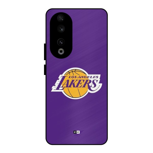 Lakers Angles Metal Back Case for Honor 90
