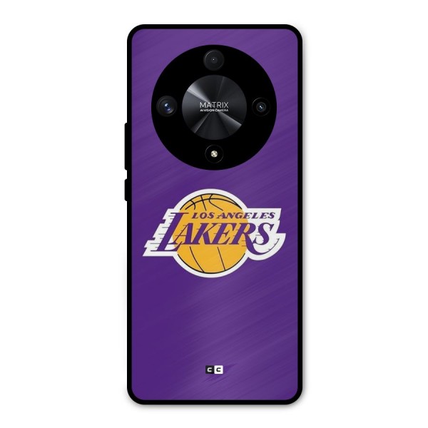 Lakers Angles Metal Back Case for Honor X9b
