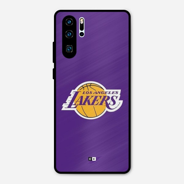 Lakers Angles Metal Back Case for Huawei P30 Pro