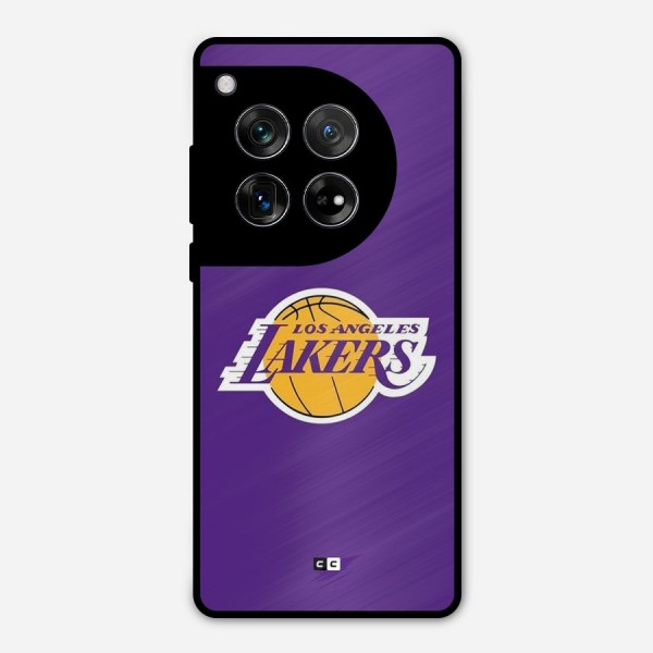 Lakers Angles Metal Back Case for OnePlus 12
