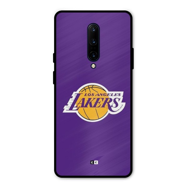 Lakers Angles Metal Back Case for OnePlus 7 Pro