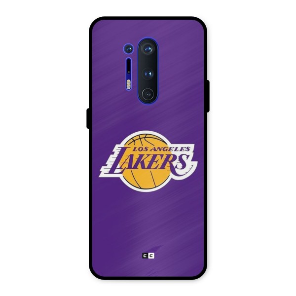 Lakers Angles Metal Back Case for OnePlus 8 Pro