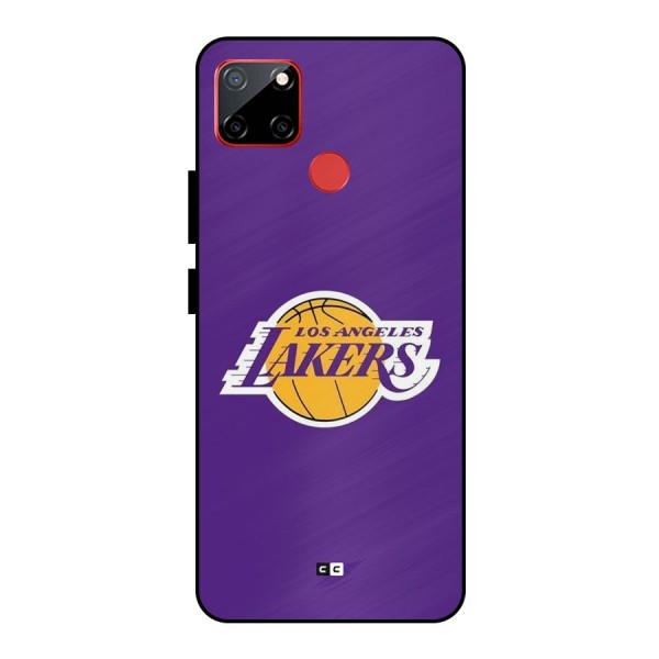 Lakers Angles Metal Back Case for Realme C12
