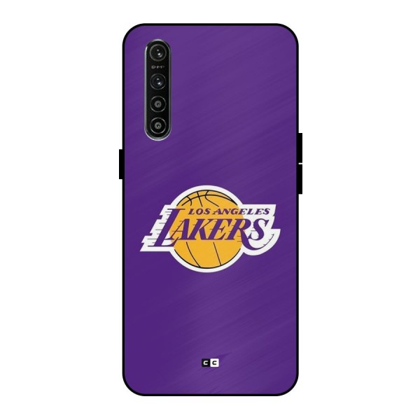 Lakers Angles Metal Back Case for Realme XT