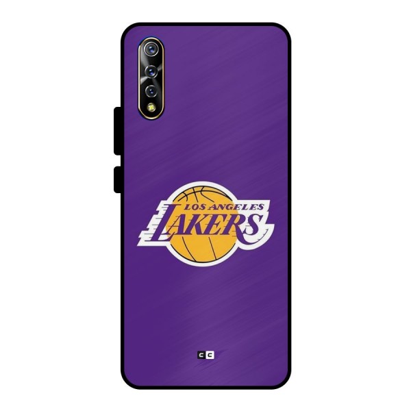 Lakers Angles Metal Back Case for Vivo S1