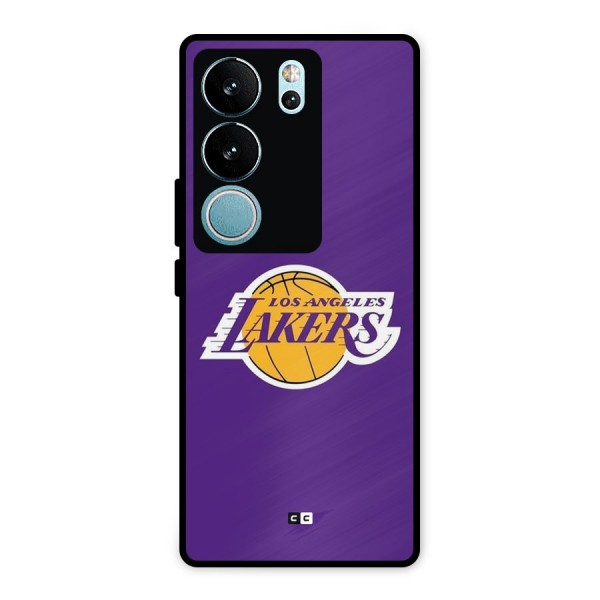 Lakers Angles Metal Back Case for Vivo V29